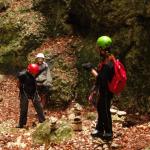 on Mauri e Miki Ferrata Burrone Giovanelli